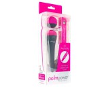 Bms PalmPower Wand - masszírozó vibrátor powerbankkal (pink-szürke)
