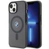 BMW BMHMP15MDSLK iPhone 15 Plus 6.7" fekete keménytok IML Signature MagSafe