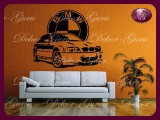 BMW és BMW jel falmatrica 105 ver-105