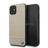 BMW Logo Imprint iPhone 11 zsákszínű keménytok (BMHCN61LLST)