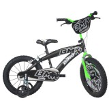 BMX fekete gyerek bicikli 14-es méretben - Dino Bikes kerékpár