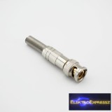 BNC dugó csavaros,forrasztható, RG6-ra