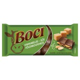Boci tejcsokoládé földimogyorós töltelékkel, pörkölt és sózott karamellizált földimogyoróval 105 g