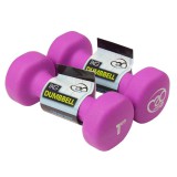 Bodhi Kézisúlyzó párban - 2x1kg - lila - Fitness Mad