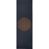 Bodhi Leela jógaszőnyeg FLOWER OF LIFE - Anthracite