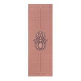 Bodhi Leela jógaszőnyeg HAMSA HAND - Rose Tan