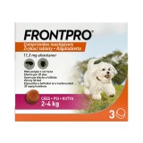 Boehringer Frontpro 11 mg bolha-kullancs elleni tabletta kutyának 2-4kg 3X