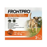 Boehringer Frontpro 28mg bolha-kullancs elleni tabletta kutyának>4-10kg 3X