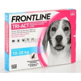 Boehringer Ingelheim Frontline Tri-Act rácsepegtető oldat 10-20 kg-os kutyáknak (3 ampulla) ( macskákra nem rakható )