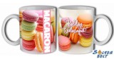 Bögre születésnapra, Boldog szülinapot, macaron