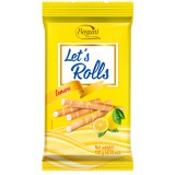 Bogutti lets rolls citrom ízű krémmel töltött ostyarúd 120g