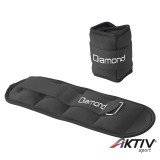 Bokasúly Diamond Pro 2x2,5 kg fekete