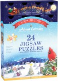 Boldog karácsonyt - Adventi naptár, 24 x 50 db mini puzzle (EUROGRAPHICS, 8924-5735)