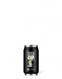 Boldog Snoopy szívószálas 280 ml-es hőszigetelt kulacs