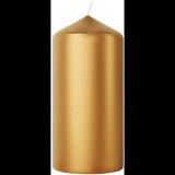 BOLSIUS Pillar Metallic Golden Orange 12 cm, 245 g (8717847161604)