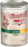 Bonacibo Canned Cat Foods Liver 400 g
