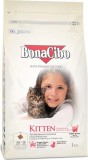 Bonacibo Kitten (Csirke, szardella, rák és rizs) 1,5 kg