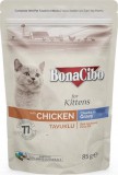 Bonacibo Pouch - Wet Kitten Food - Chicken 85 g