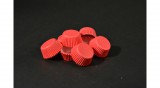 Bonbon kapszli piros 3x1,75 cm