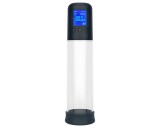 Boners - automatikus LCD péniszpumpa (átlátszó-fekete)