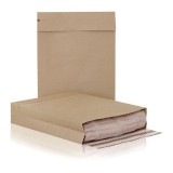 BONG GROUP Bong E-Green M 350x450x80+100mm 200db kraft csomagküldő tasak (69115)