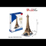 BonsaiBp 3D puzzle kicsi Eiffel Tower arany, 39 db (BO19207-182) - Kirakós, Puzzle