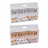 Bontoys Boldog születésnapot gyertya szett - arany, ezüst