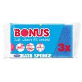 Bonus fürdőszivacs 3db-os kiszerelésben