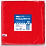 Bonus pro piros színű microclean extra kendő 40x40 CM 10 DB-os