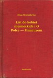 Booklassic Eliza Orzeszkowa: List do kobiet niemieckich i O Polce — Francuzom - könyv