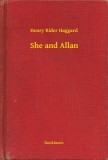 Booklassic Henry Rider Haggard: She and Allan - könyv