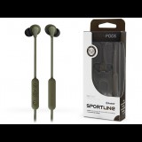 Boompods Sport Bluetooth sztereó fülhallgató - Boompods Sportline Sport WirelessEarphone - katonai zöld (SPBARM)