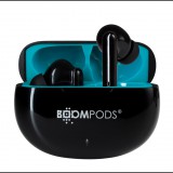 Boompods Tide Skim TWS Wireless Headset - Fekete (SKIBLK)