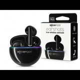 Boompods TWS Bluetooth sztereó headset v5.3 + töltőtok - Boompods EarShots TWS with Charging Case - fekete (EAPBLK)