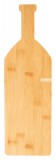 Boord bambusz vágódeszka, borosüveg forma, 400×127 mm
