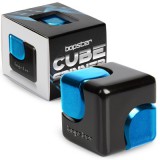 Bopster fidget fém kocka kék és fekete