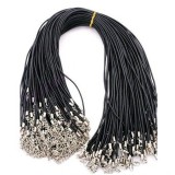 Bőr nyaklánc szíj medálokhoz