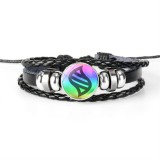 Bőr Pocket Monster karkötő