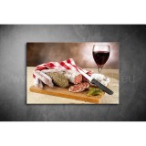 Bor, Szalámi Vászonkép 053 éiv-053