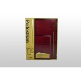 Bőr tablet tok iPad Air Remax Pedestrian bordó