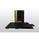 Bőr tablet tok iPad Air Remax Pedestrian fekete