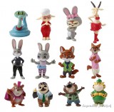 Bora Jia Technology Co. Ltd. 12 db-os Zootropolis jellegű figura szett új verzió