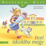 Bori iskolába megy