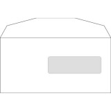 BORÍTÉK C6/C5 (C6C5) ENYVEZETT JOBB ABLAKOS /45x90/ 10000 DARAB