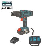 BORMANN Akkumulátoros ütvefúró 18 V, Li-ion, 50 nm, 2 sebesség (BCD9014)