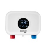 BORMANN ELITE Átfolyós elektromos vízmelegítő 6 kW, LCD kijelzővel, fürdőszobába és konyhába (BTW3500)