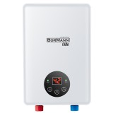 BORMANN ELITE Átfolyós elektromos vízmelegítő 7 kW, digitális LED kijelzővel, zuhanyszettel (BTW3550)
