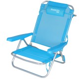 BORMANN ELITE piknik kényelmes összecsukható, szék párnával, alumínium csővel és textilen szövettel (BSP1178)