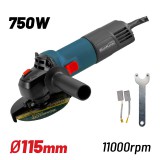 BORMANN Lite Sarokcsiszoló 710W, Φ115mm, 11000rpm (BAG7100)