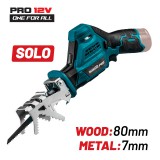 BORMANN Pro Akkus metszőfűrész BORMANN Pro 12 V, 2700 löket/perc, akku és töltő nélkül, szablyafűrész (BBP2400)